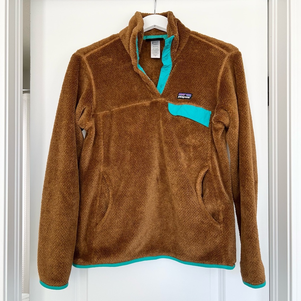 Patagonia Re-Tool Snap-T® Fleece Pullover in Brown